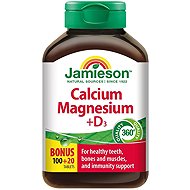 JAMIESON Calcium Magnesium with Vitamin D3 120 tablets - Minerals