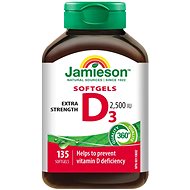 JAMIESON Vitamin D3 2500 IU 135 tablets - Vitamin D3