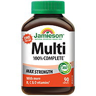 Jamieson Multi COMPLETE MAX Strength 90 tablet - Multivitamin