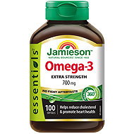 JAMIESON Omega-3 EXTRA Strength 700 mg 100 Capsules - Omega 3