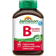 JAMIESON B-Complex Plus C 100 Tablets - B Complex