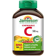 JAMIESON Vitamin C 500 mg 120 Tablets - Vitamin C