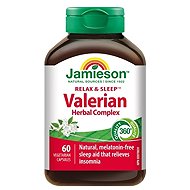 JAMIESON Relax & Sleep Valerian 200 mg complex 60 Tablets - Dietary Supplement