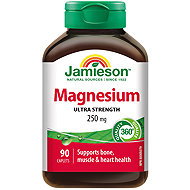 JAMIESON Magnesium 250 mg 90 Tablets - Energy tablets