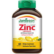 JAMIESON Zinc Lozenges + C + D Lemon 60 lozenges - Zinc