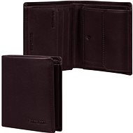 Samsonite Attack 2 SLG 144 malá pánská kožená, hnědá - Peněženka