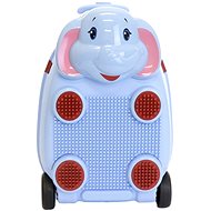 Children's suitcase with building set (Elephant-blue), PD Toys 1710, 46 x 33,5 x 30,5cm - Children's Lunch Box