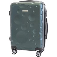T-class 628, size. M, TSA lock, (matte green), 55 x 37 x 21cm - Suitcase