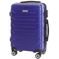 T-class 618, size. M, TSA lock, (matte blue), 55 x 37 x 21cm - Suitcase