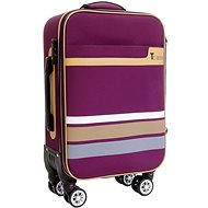 T-class 321, size. M, TEXTILE, (purple), 59 x 38 x 21 -26cm - Suitcase