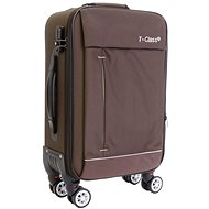 T-class 352, size. M, TEXTILE, (brown), 59 x 38 x 21 -26cm - Suitcase
