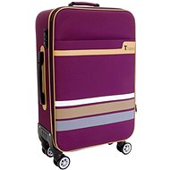 T-class 321, size. L, TEXTILE, (purple), 70 x 42 x 24 -30cm - Suitcase