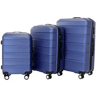 Set of 3 cases T-class TPL-3025, M, L, XL, ABS, (blue) - Case Set