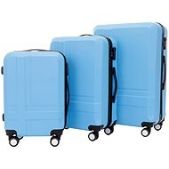 Sada 3 kufrov T-class TPL-3011, M, L, XL, ABS, (modrá) - Sada kufrov