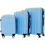 Set of 3 cases T-class TPL-3029, M, L, XL, ABS, (light blue) - Case Set