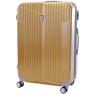 T-class TPL-5001, sizing. XL, TSA lock, expandable, (gold), 75 x 48 x 30cm - Suitcase
