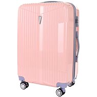 T-class TPL-5001, sizing. L, TSA lock, expandable, (pink), 65 x 42 x 26cm - Suitcase