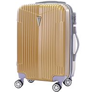 T-class TPL-5001, sizing. M, TSA lock, expandable, (gold), 55 x 34 x 23,5cm - Suitcase
