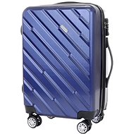 T-class TPL-7001, sizing. M, TSA lock, expandable, (blue), 57 x 38 x 24cm - Suitcase