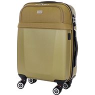 T-class 1424, size. M, TSA lock, weight, (champagne), 59 x 38,5 x 19cm - Suitcase