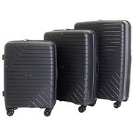 Set of 3 cases T-class 1991, M, L, XL, TSA, PP, DoubleLock (black) - Case Set