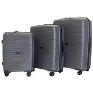 Set of 3 cases T-class 1991, M, L, XL, TSA, PP, DoubleLock (grey) - Case Set