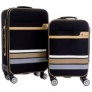 Set of 2 cases T-class 321 TEXTIL (black), M, L - Case Set