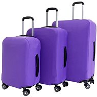 Set of 3 suitcase covers T-class (purple) - Luggage Cover