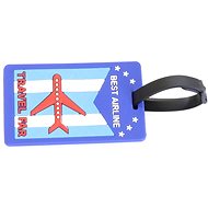 T-class address label (blue) AD2 10x6,5 cm - Luggage Tag