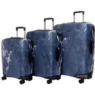 T-class® Sada 3 obalů na kufry šedá - Luggage Cover