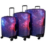 T-class® Sada 3 obalů na kufry Vesmír - Luggage Cover