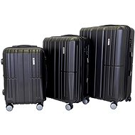 T-class® Sada 3 kufrů 3030, černá - Case Set