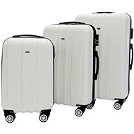 T-class® Sada 3 kufrů 902 bílá - Case Set