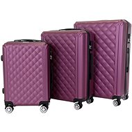 T-class® Set of 3 cases VT21191, purple - Case Set