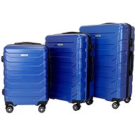 T-class® Sada 3 kufrů 618 lesklá modrá - Case Set