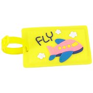 T-class address label (yellow) 10×6,5 cm - Luggage Tag