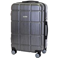 T-class® Travel case 2222, grey, L - Suitcase