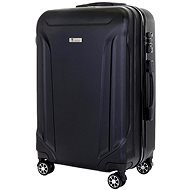 T-class® Cestovní kufr 796, černá, L - Cestovní kufr