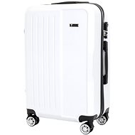 T-class® Travel case VT1701, white - Suitcase