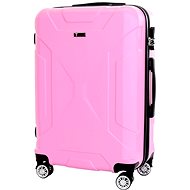 T-class® Travel case VT21121, pink, L - Suitcase