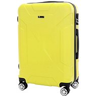 T-class® Travel case VT21121, yellow, L - Suitcase