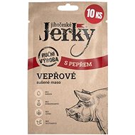 Jihočeské Jerky Pork with pepper 200 g (10 × 20 g) - Dried Meat