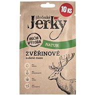 Jihočeské Jerky Zvěřinové natur 200 g (10 × 20 g) - Dried Meat