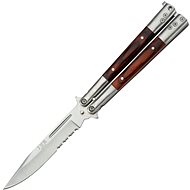 JKR Butterfly, red wood - Butterfly Knife