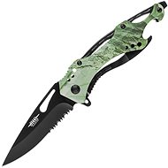 JKR Folding knife, camouflage, green - Pocket Knife