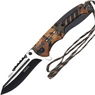 JKR Closing knife, camouflage with paracord - Pocket Knife