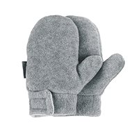Sterntaler infant PURE fleece mittens grey 4301420, 4 - Winter Gloves