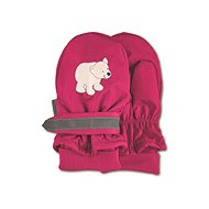 Sterntaler mittens nursery bear pink 4302140, 3 - Winter Gloves