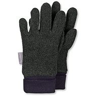 Sterntaler Project PURE finger fleece dark grey 4331410, 8 - Winter Gloves