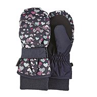 Sterntaler chamois mittens THINSULATE blue hearts 4322001 - Winter Gloves